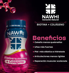 Biotina Colageno Nawhi
