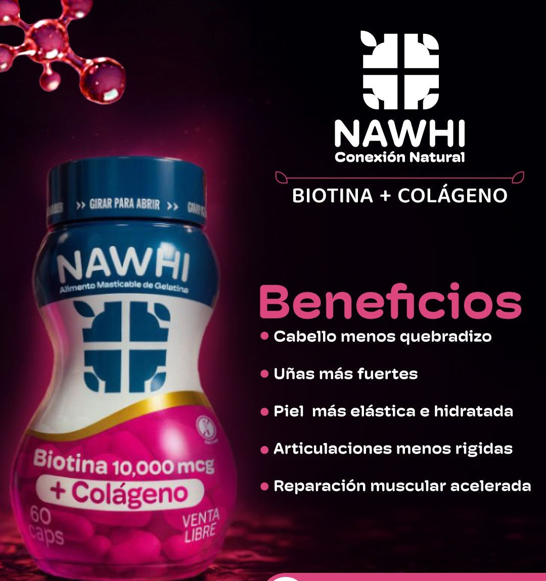Biotina Colageno Nawhi