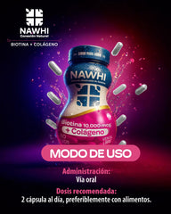 Biotina Colageno Nawhi